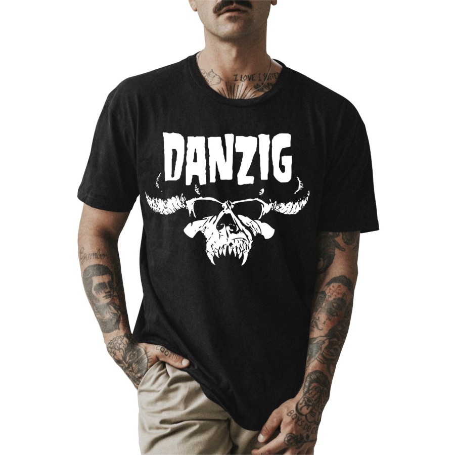 Rockwear Brasil - Camiseta Danzig Rockwear Preta