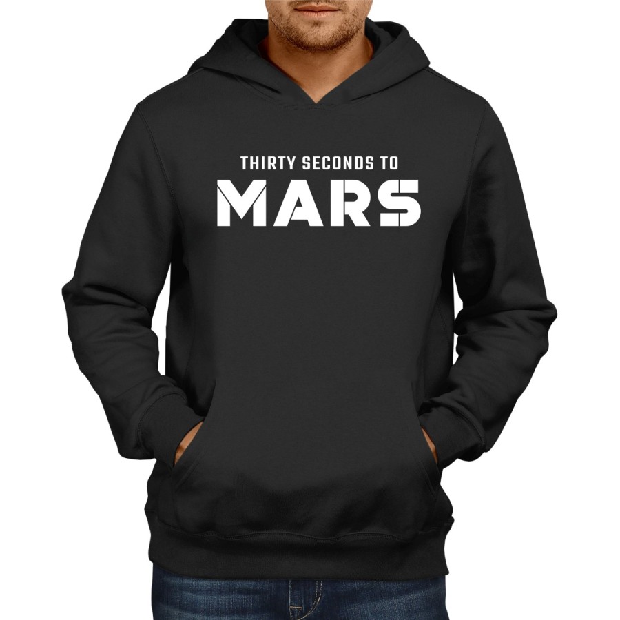 Rockwear Brasil - Moletom 30 Seconds To Mars Rockwear Preto