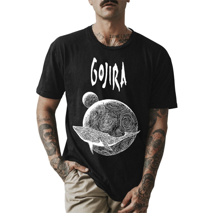 Rockwear Brasil - Camiseta Gojira Rockwear Preta