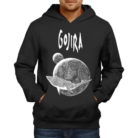 Rockwear Brasil - Moletom Gojira Rockwear Preto