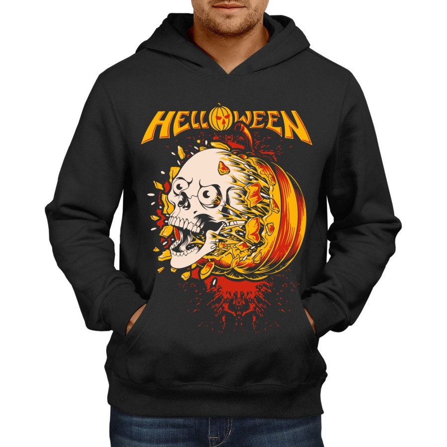 Rockwear Brasil - Moletom Helloween 2 Rockwear Preto