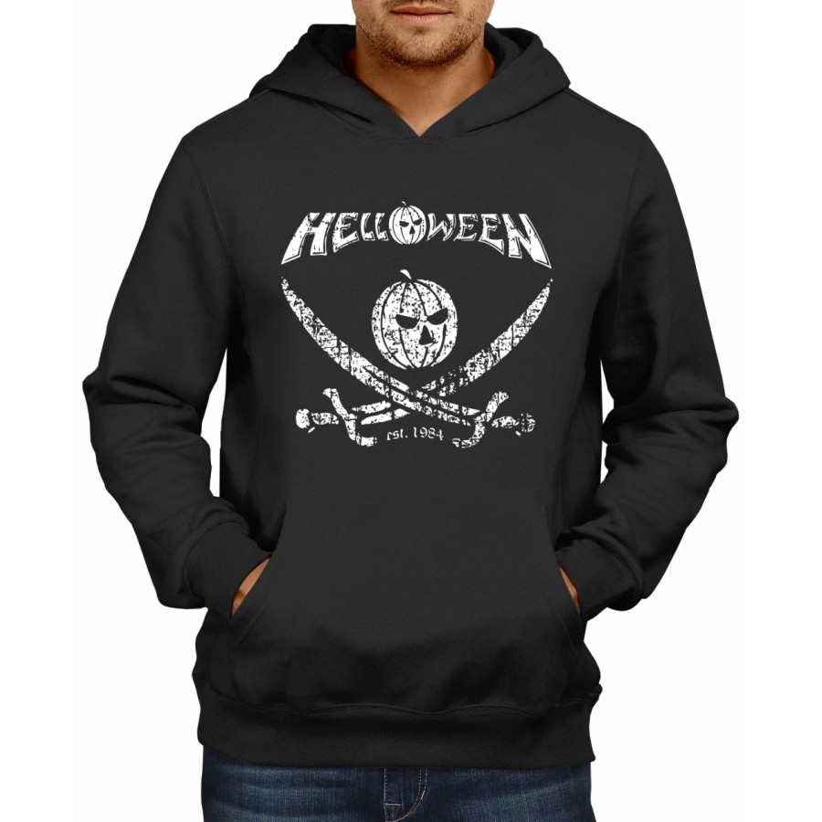 Rockwear Brasil - Moletom Helloween 3 Rockwear Preto