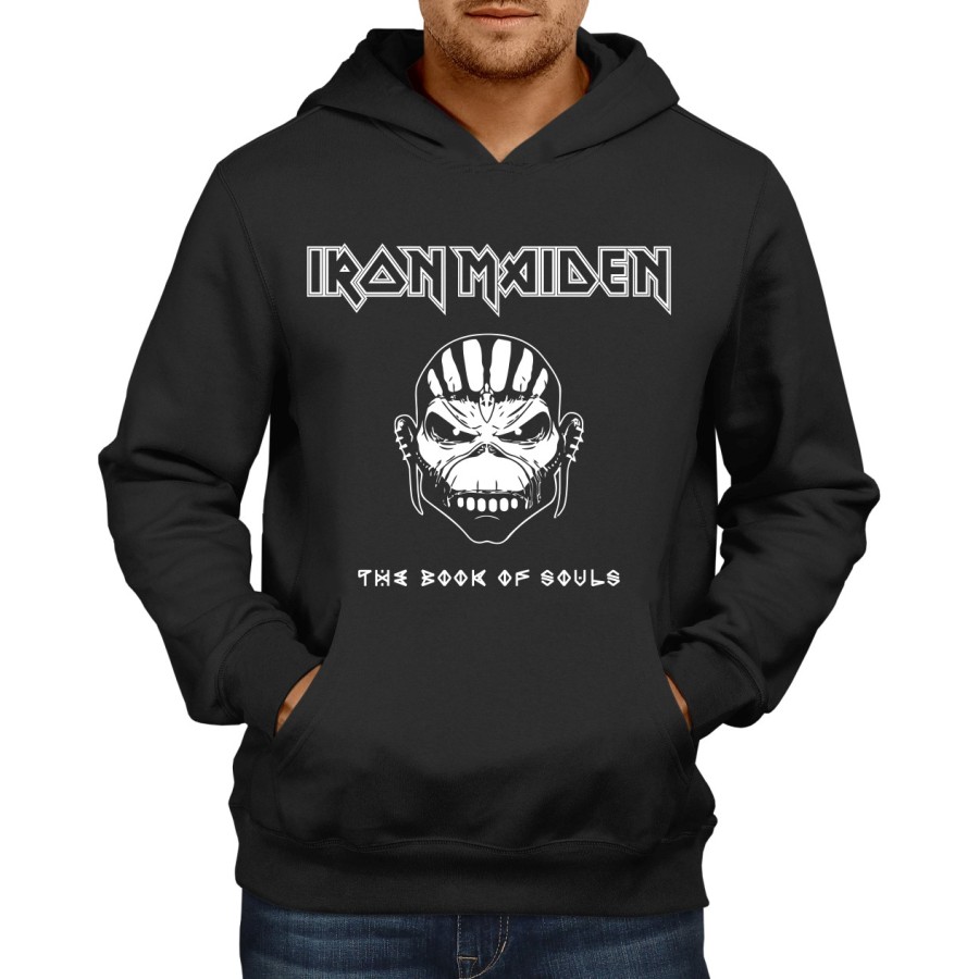 Rockwear Brasil - Moletom Iron Maiden Rockwear Preto