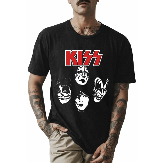 Rockwear Brasil - Camiseta KISS 2 Rockwear Preta