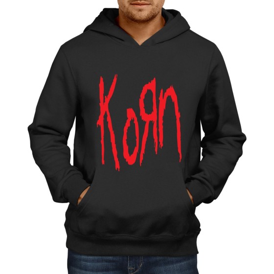 Rockwear Brasil - Moletom Korn Rockwear Preto