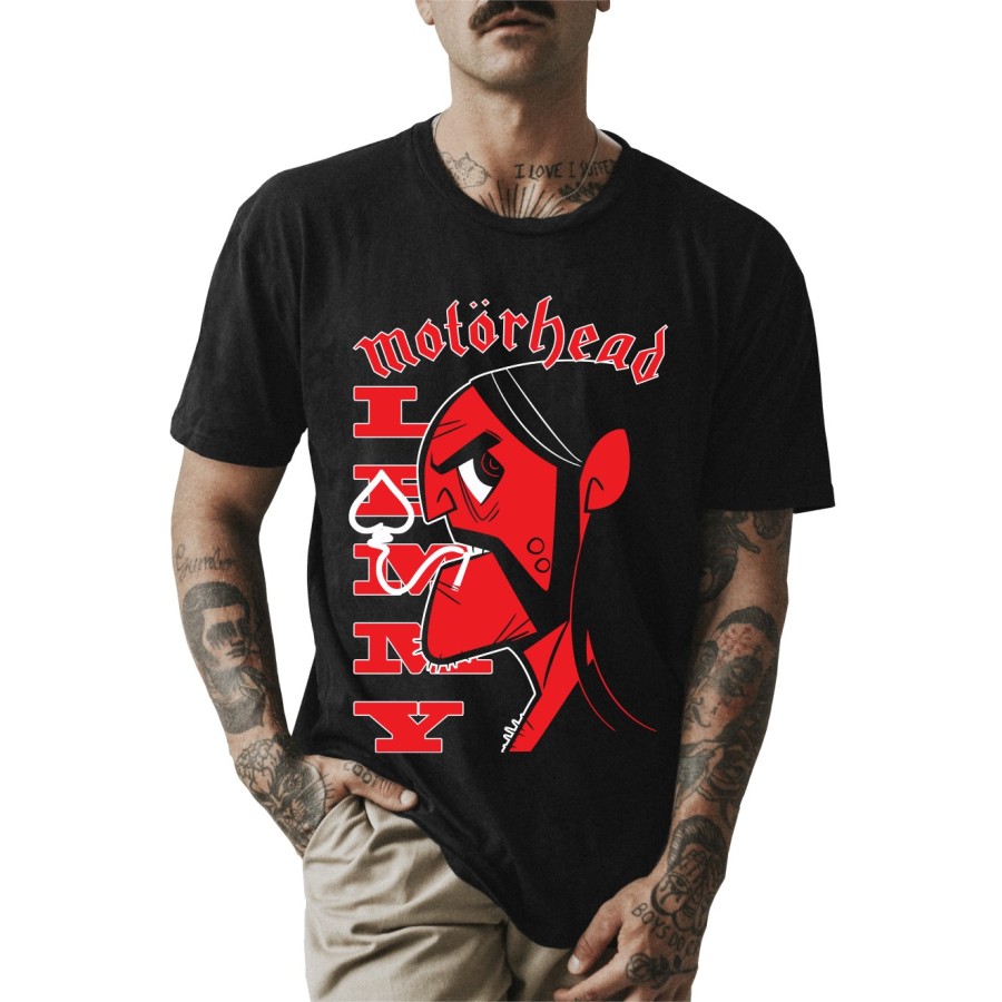 Rockwear Brasil - Camiseta Lemmy Rockwear Preta