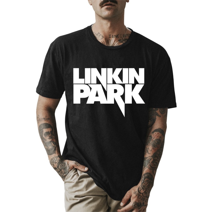 Rockwear Brasil - Camiseta Linkin Park Rockwear Preta