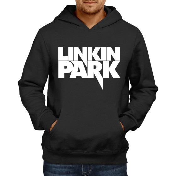 Rockwear Brasil - Moletom Linkin Park Rockwear Preto