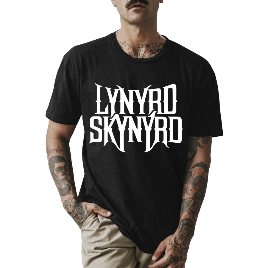 Rockwear Brasil - Camiseta Lynyrd Skynyrd Rockwear Preta