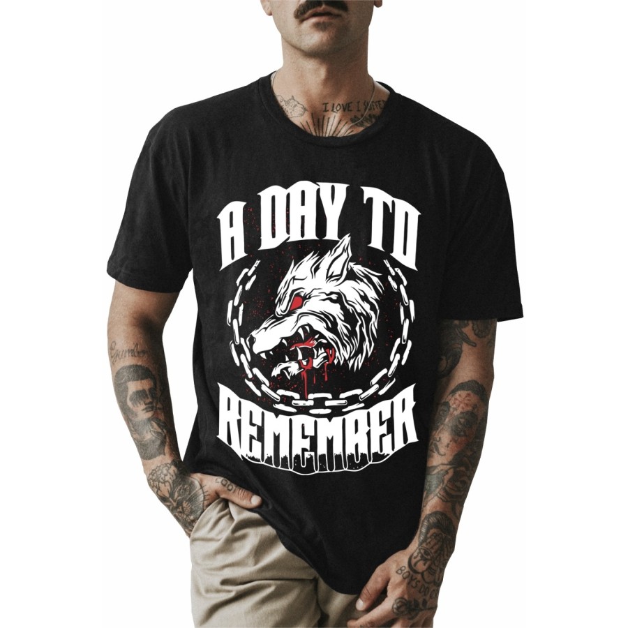 Rockwear Brasil - Camiseta A Day To Remember 2 Rockwear Preta