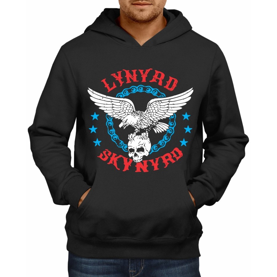 Rockwear Brasil - Moletom Lynyrd Skynyrd 2 Rockwear Preto