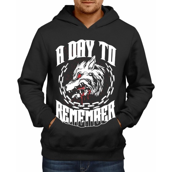 Rockwear Brasil - Moletom A Day To Remember 2 Rockwear Preto