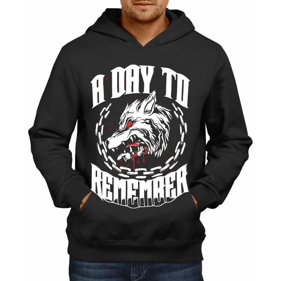 Rockwear Brasil - Moletom A Day To Remember 2 Rockwear Preto