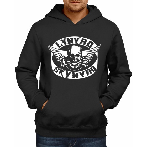 Rockwear Brasil - Moletom Lynyrd Skynyrd 4 Rockwear Preto