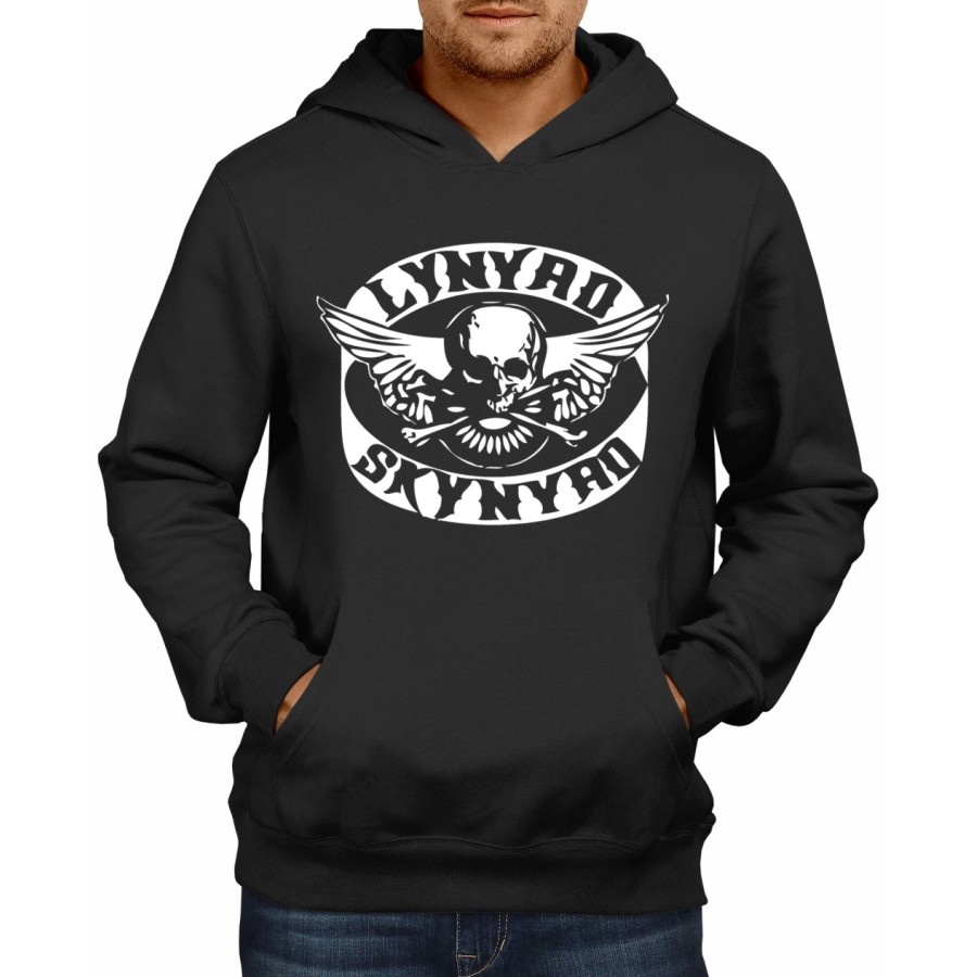 Rockwear Brasil - Moletom Lynyrd Skynyrd 4 Rockwear Preto