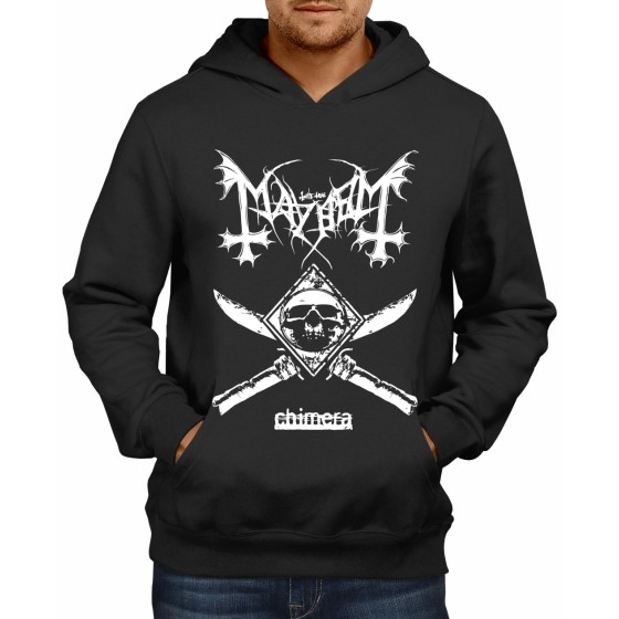 Rockwear Brasil - Moletom Mayhem Rockwear Preto