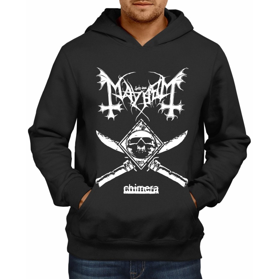 Rockwear Brasil - Moletom Mayhem Rockwear Preto