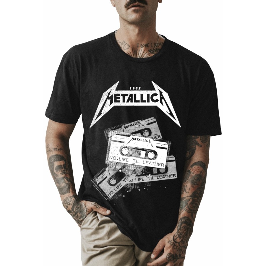 Rockwear Brasil - Camiseta Metallica 3 Rockwear Preta