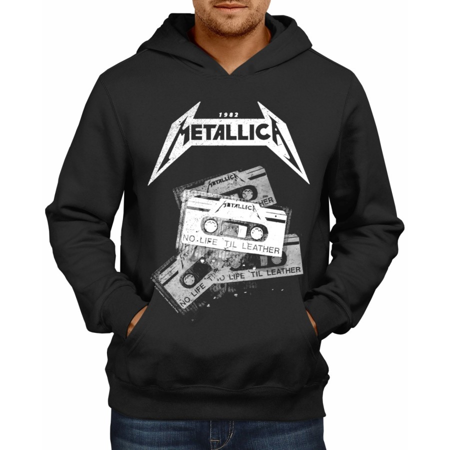 Rockwear Brasil - Moletom Metallica 3 Rockwear Preto