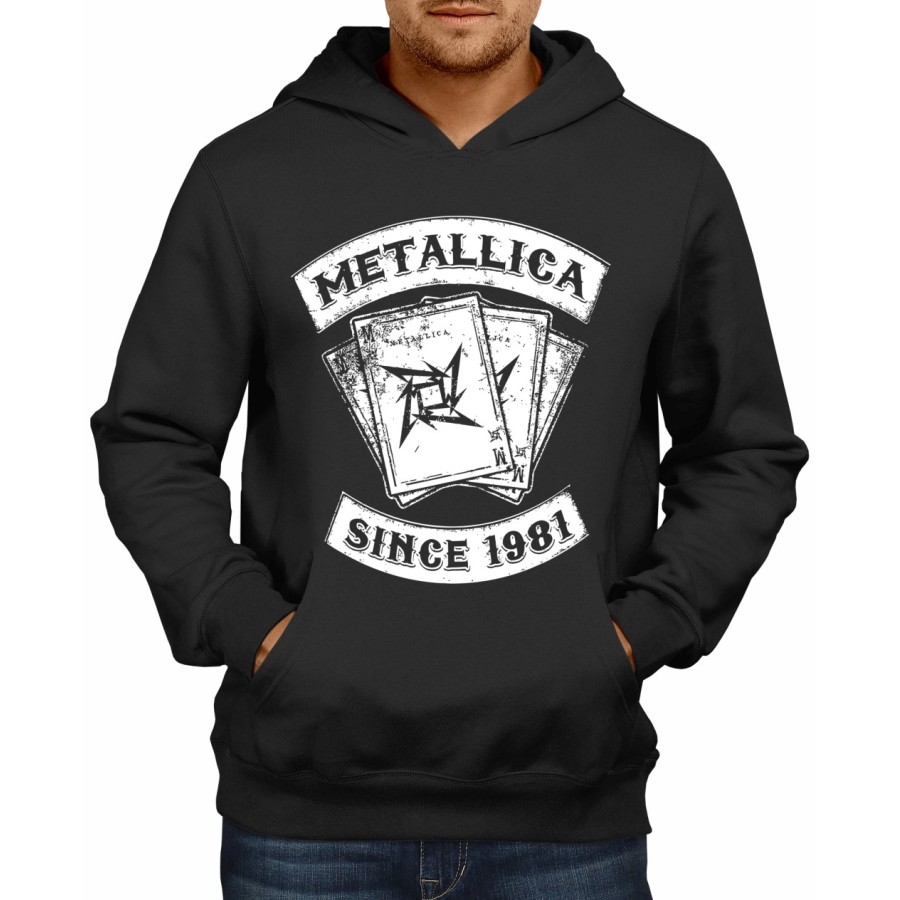 Rockwear Brasil - Moletom Metallica 5 Rockwear Preto