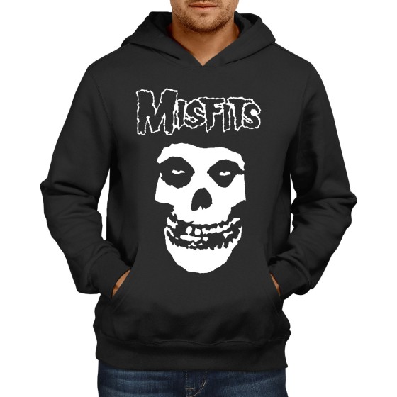 Rockwear Brasil - Moletom Misfits Rockwear Preto