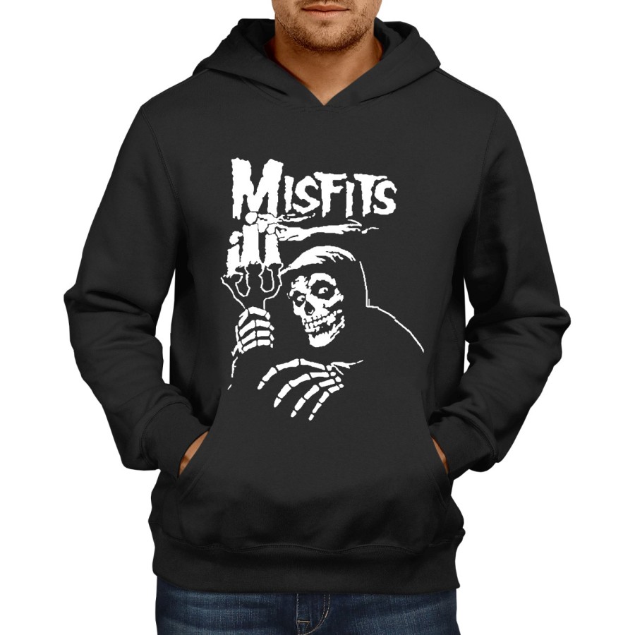 Rockwear Brasil - Moletom Misfits 2 Rockwear Preto