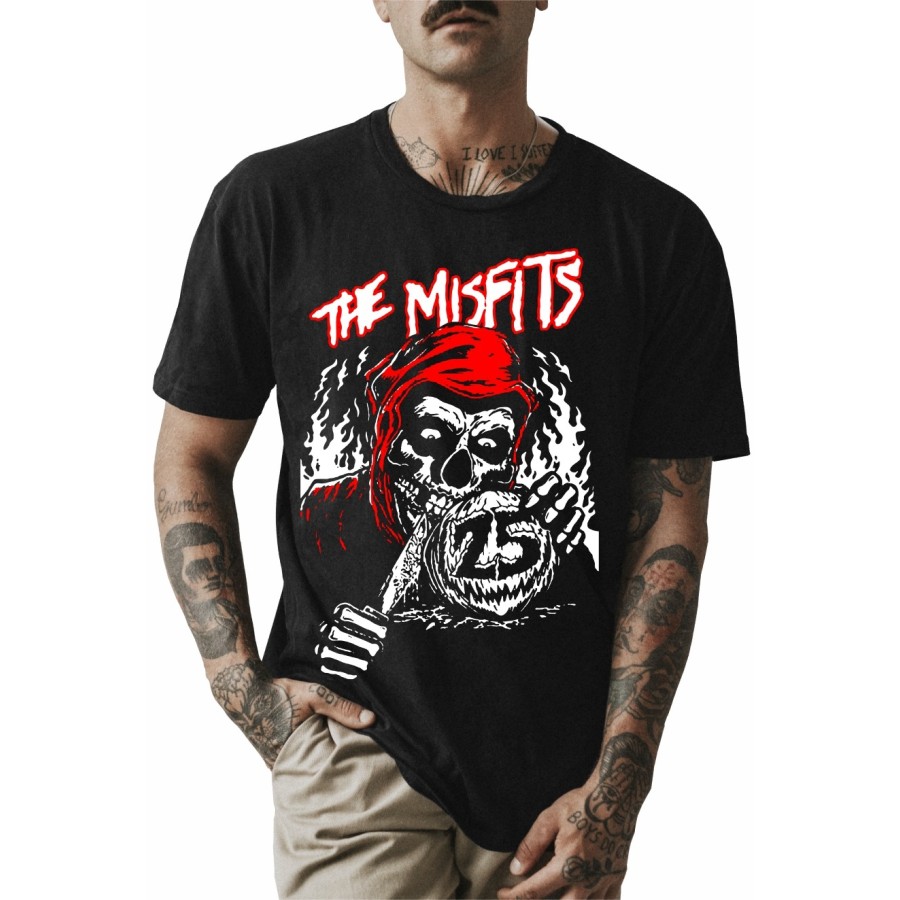 Rockwear Brasil - Camiseta Misfits 4 Rockwear Preta