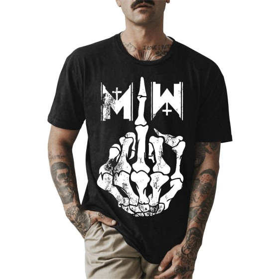 Rockwear Brasil - Camiseta Motionless In White Rockwear Preta