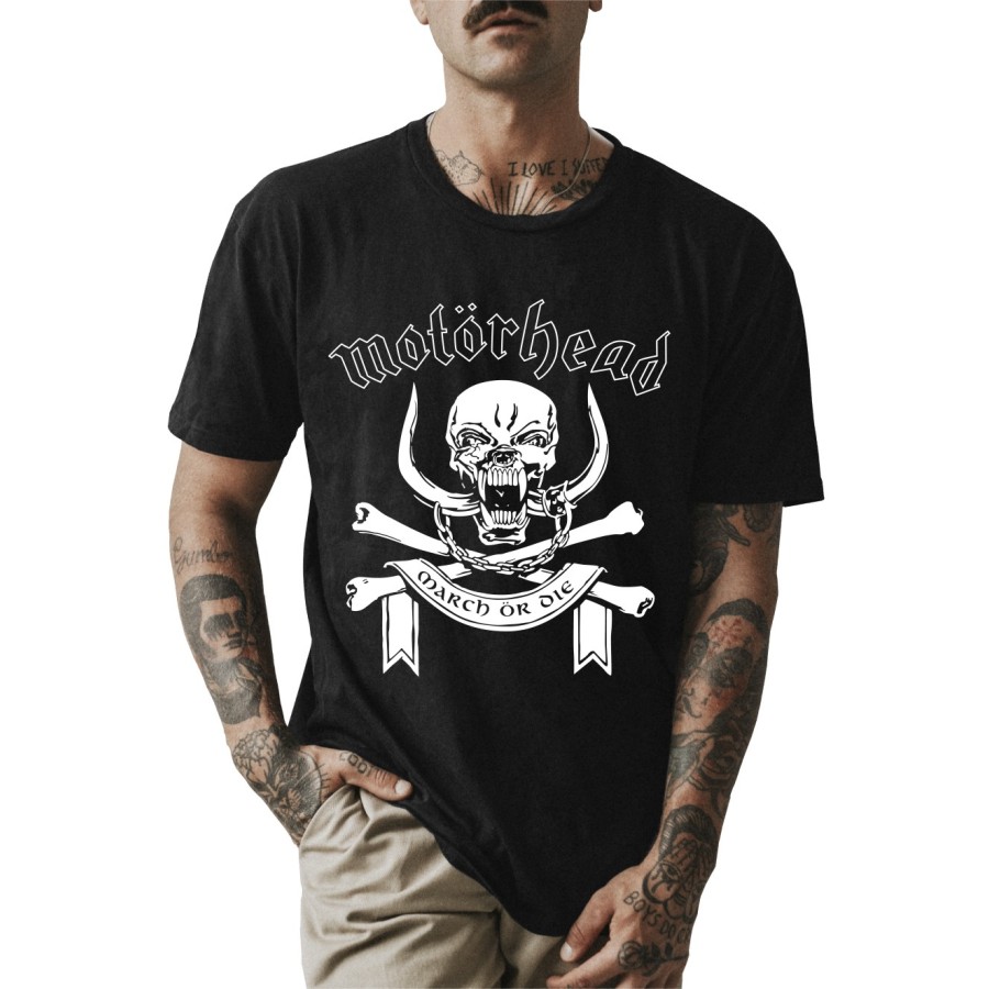 Rockwear Brasil - Camiseta Motorhead Rockwear Preta