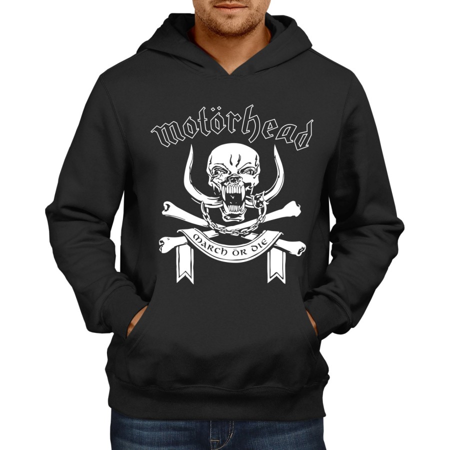 Rockwear Brasil - Moletom Motorhead Rockwear Preto