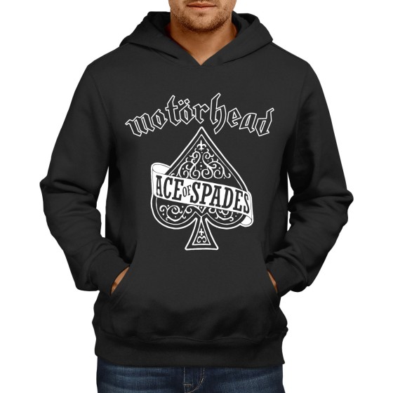 Rockwear Brasil - Moletom Motorhead 2 Rockwear Preto