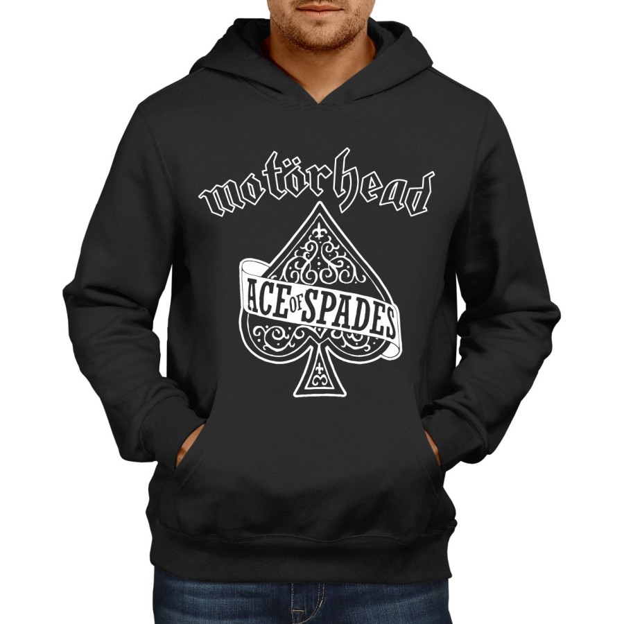 Rockwear Brasil - Moletom Motorhead 2 Rockwear Preto