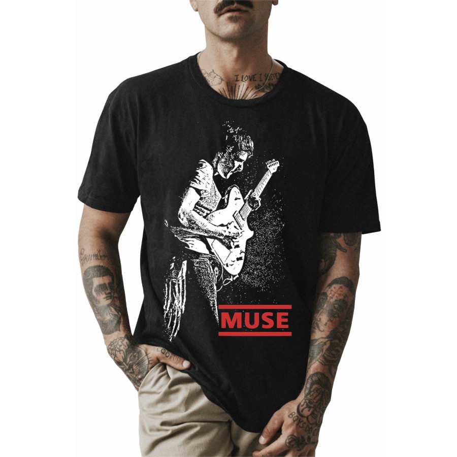 Rockwear Brasil - Camiseta Muse Rockwear Preta