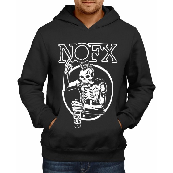 Rockwear Brasil - Moletom NOFX Rockwear Preto