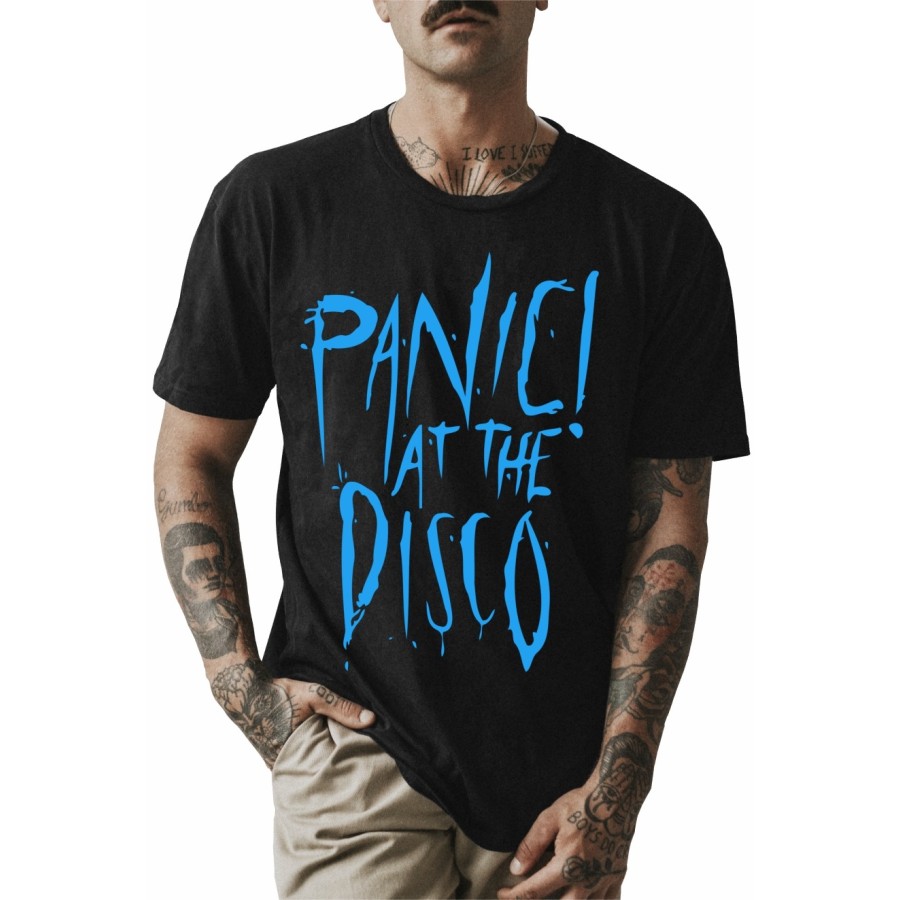 Rockwear Brasil - Camiseta Panic At The Disco Rockwear Preta