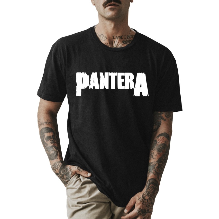 Rockwear Brasil - Camiseta Pantera 2 Rockwear Preta