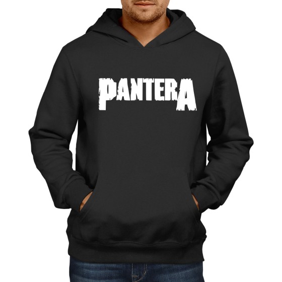 Rockwear Brasil - Moletom Pantera 2 Rockwear Preto