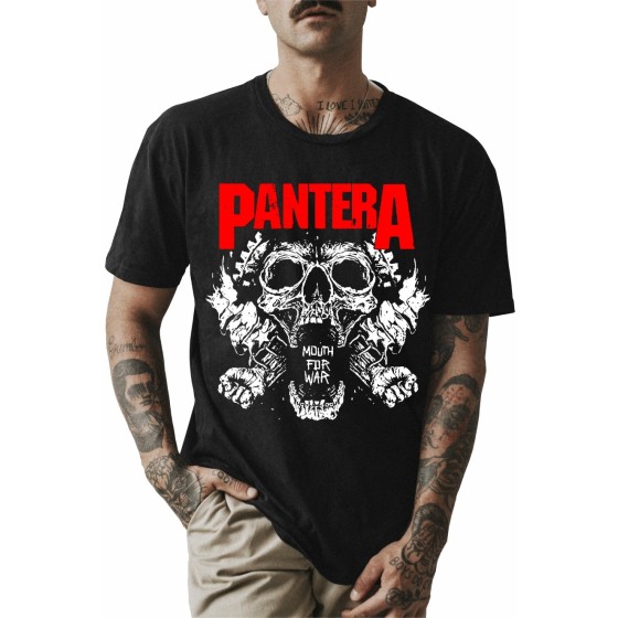 Rockwear Brasil - Camiseta Pantera 4 Rockwear Preta