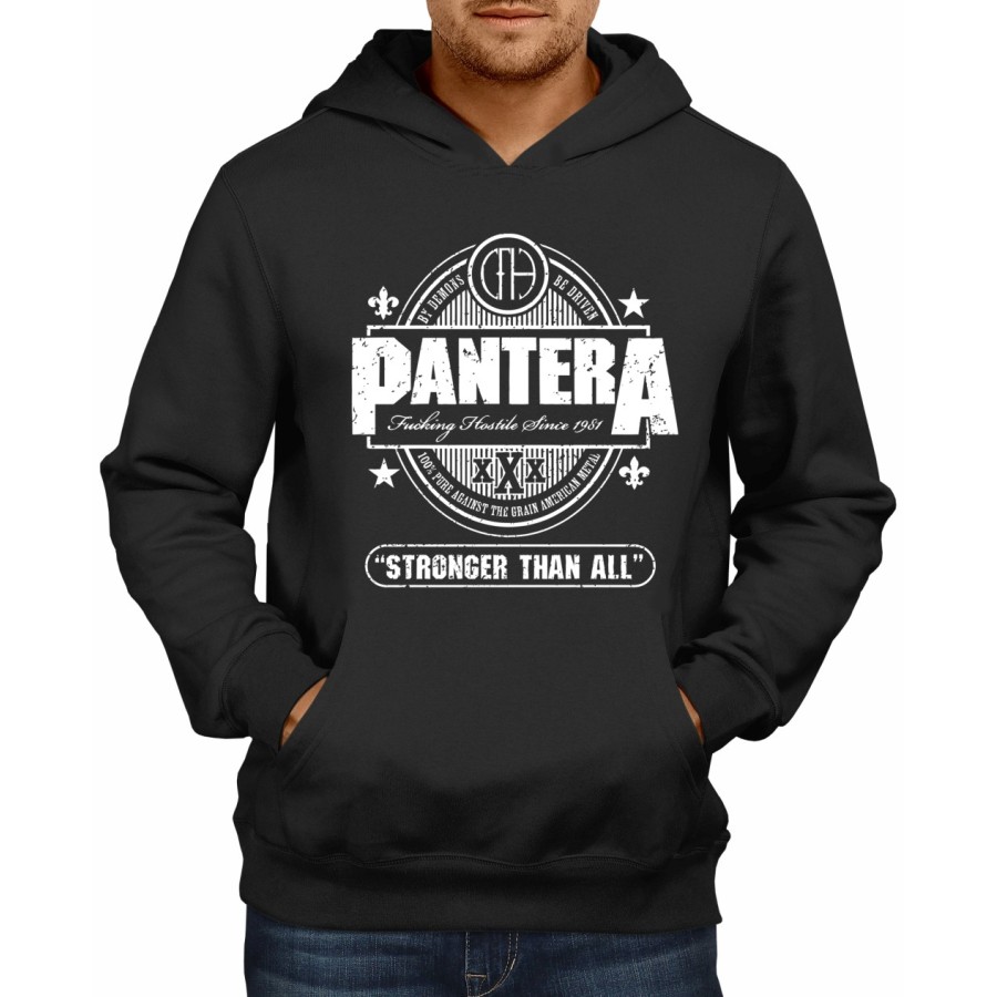 Rockwear Brasil - Moletom Pantera 6 Rockwear Preto