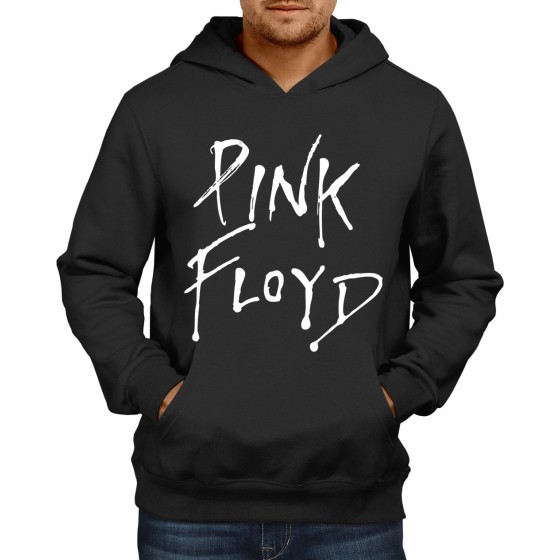 Rockwear Brasil - Moletom Pink Floyd 2 Rockwear Preto