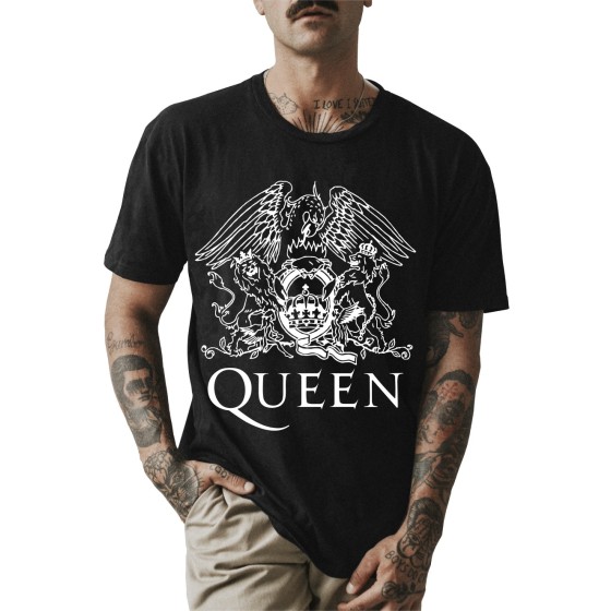 Rockwear Brasil - Camiseta Queen Rockwear Preta