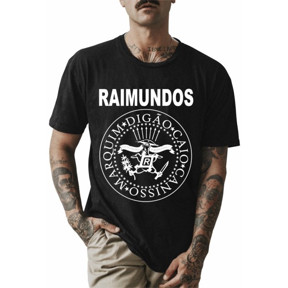 Rockwear Brasil - Camiseta Raimundos Rockwear Preta