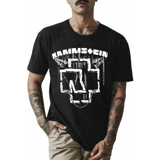 Rockwear Brasil - Camiseta Rammstein Rockwear Preta