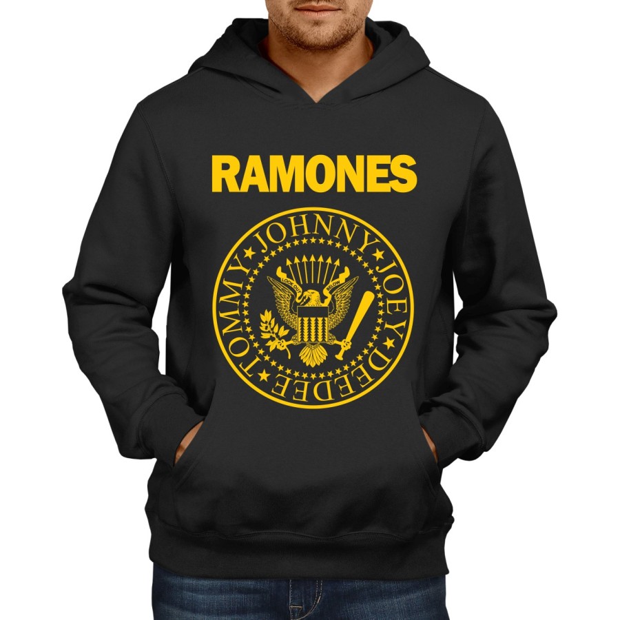 Rockwear Brasil - Moletom Ramones Rockwear Preto