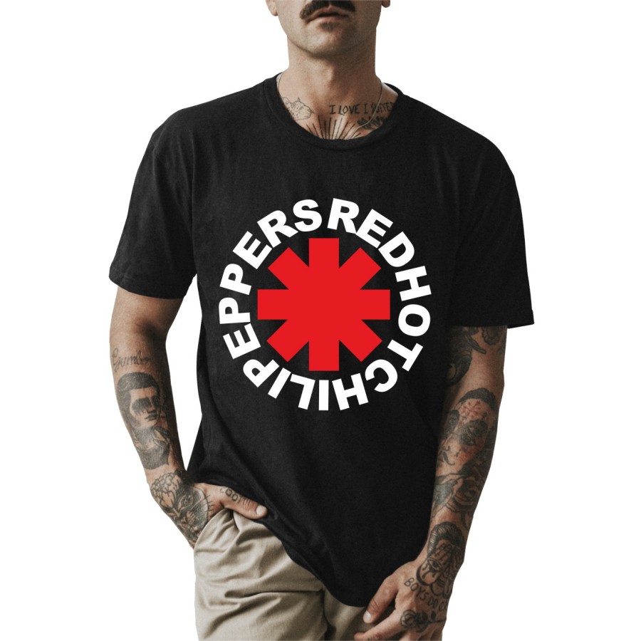 Rockwear Brasil - Camiseta Red Hot Chilli Peppers Rockwear Preta