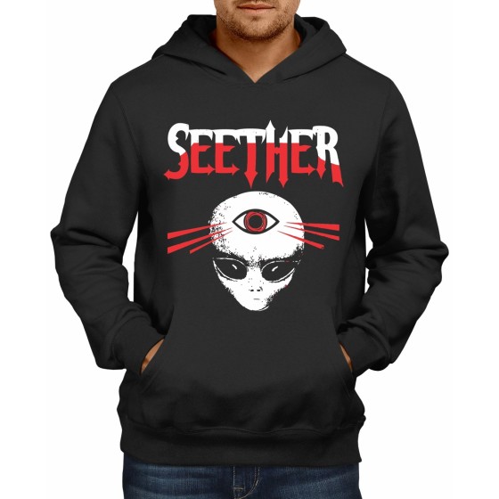 Rockwear Brasil - Moletom Seether Rockwear Preto