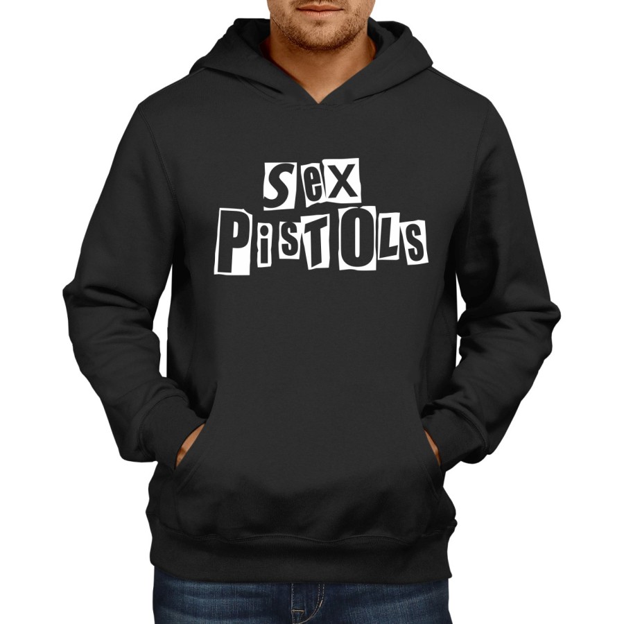 Rockwear Brasil - Moletom Sex Pistols Rockwear Preto