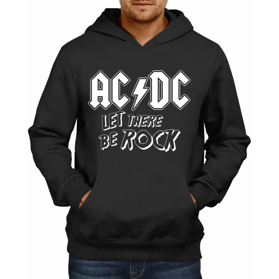 Rockwear Brasil - Moletom ACDC 5 Rockwear Preto