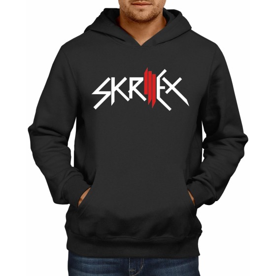 Rockwear Brasil - Moletom Skrillex Rockwear Preto