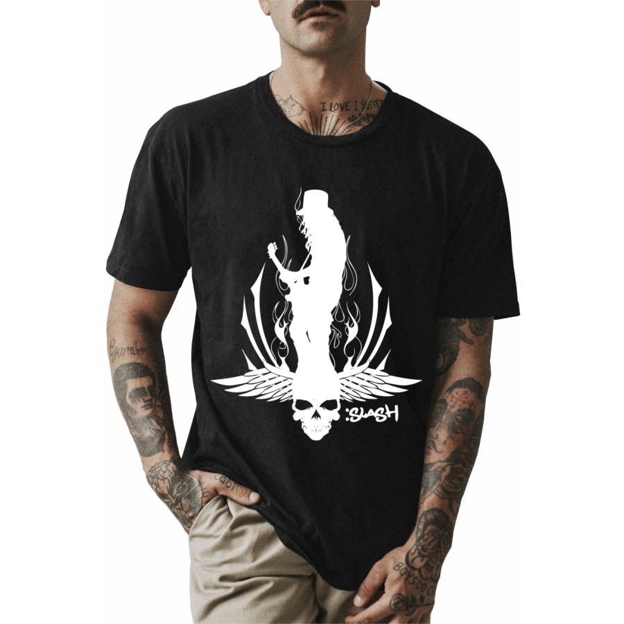 Rockwear Brasil - Camiseta Slash 2 Rockwear Preta